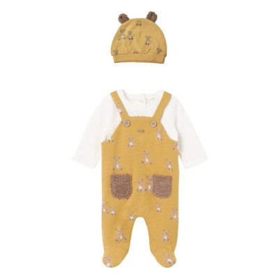 Комплект Комбинезон и шапочка Mayoral 2618/95 жёлтый 01